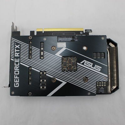 【通販センター】中古  ASUS DUAL-RTX3060-O12G-V2 (RTX3060 12GB) 175497 