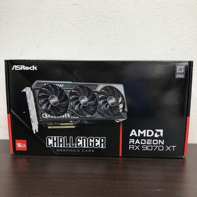 【福山ココローズ店】中古  ASRock RX9070XT CL 16G (RX9070XT Challenger 16G) 5090000874 