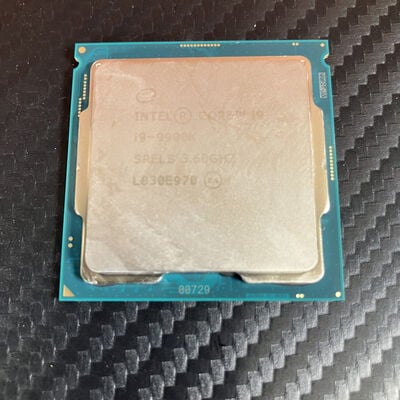 【富士青葉店】中古  INTEL Core i9 9900K (1151/3.60GHz/16M/C8/T16) 138482 
