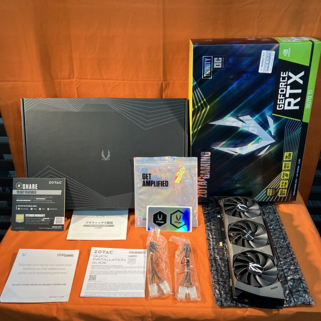 中古 ZOTAC ZT-A30710J-10P (RTX3070Ti TRINITYOC 8GB) 3280021975