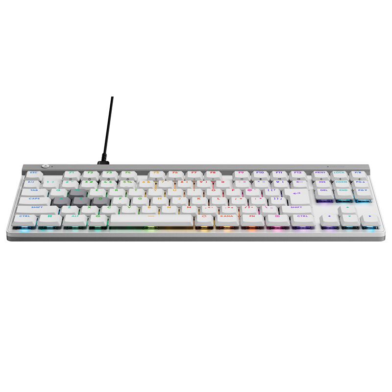 美品 logicool G515 RAPID TKL ホワイト キーボード 本体 ゲーミングキーボード G515 LIGHTSPEED TKL(タクタイル) ホワイト G515
