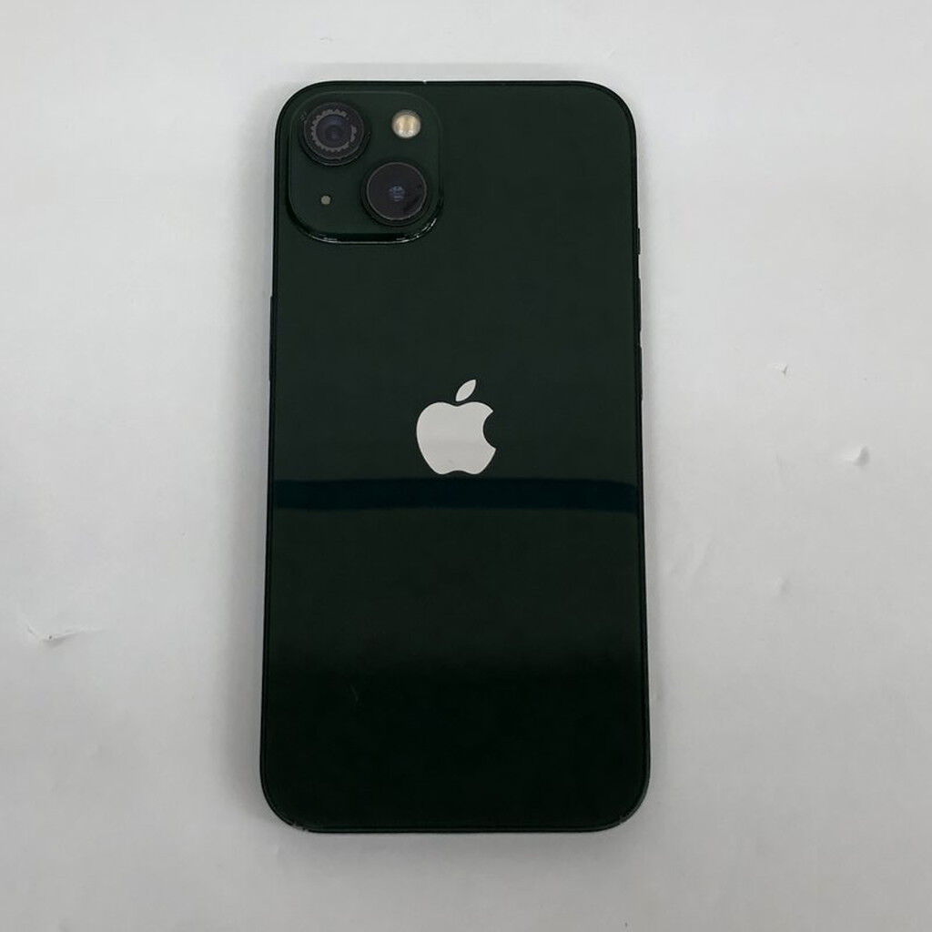 中古 【au版SIMフリー】Apple iPhone13 6.1インチ 128GB Green MNGG3J