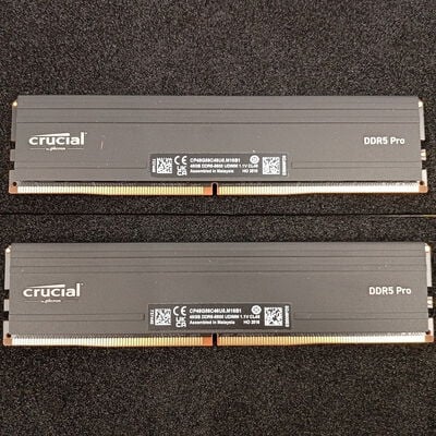【大須店】中古  Crucial CP2K48G56C46U5(DDR5 PC5-44800 48GBx2) 3120022661 