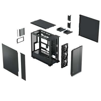 Fractal Design  Epoch XL Black Solid FD-C-EPO1X-01 (E-ATX ブラック) 