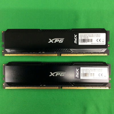 【川崎店】中古  ADATA AX4U3200732G16A-DCBK20 32GB 2枚組(合計64GB) PC4-25600/DDR4-3200 デスクトップ用 3170007193 