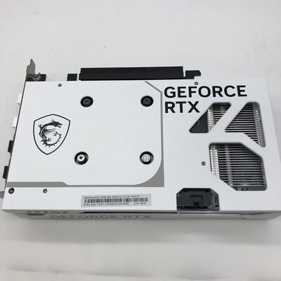 【宇都宮鶴田店】中古  MSI GeForce RTX5060 8G VENTUS 2X OC WHITE 5280001406 