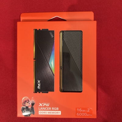 【静岡東瀬名店】中古  ADT AX5U6000C3016G-DCLARBK-DP(DDR5-6000 16GBx2) 5140001249 