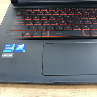 【宇都宮鶴田店】中古  msi Thin-GF63-12HW-1502JP(i7-12650H/16GB/SSD500GB/W11H) 5280000984