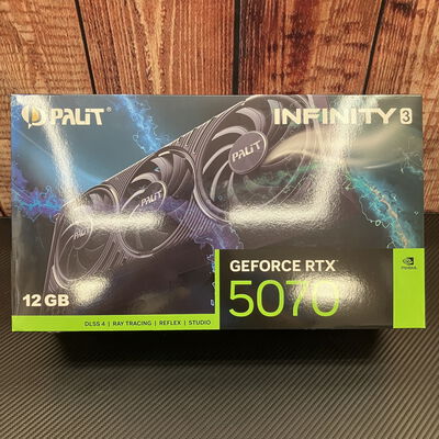 【富士青葉店】中古  Palit NE75070019K9-GB2050S (RTX5070 12GB Infinity 3) 188943 