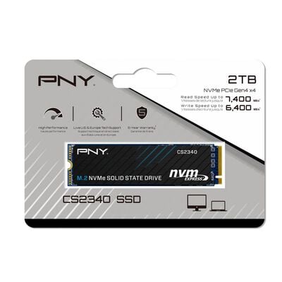 PNY  CS2340 M280CS2340-2TB-TB (M.2 2280 Gen4 2TB) 