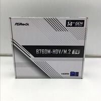 中古  ASRock B760M-HDV/M.2 D4 (B760 1700 mATX DDR4) 4950001150 
