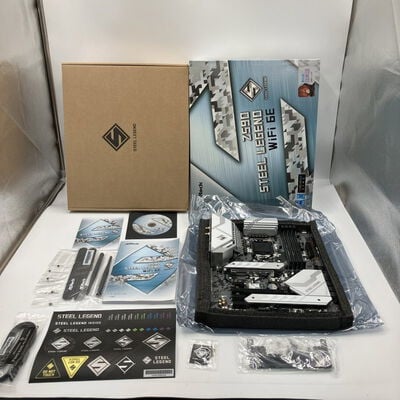 【なんば店】中古  ASRock Z590 Steel Legend WiFi 6E (Z590 1200 ATX) 144864 