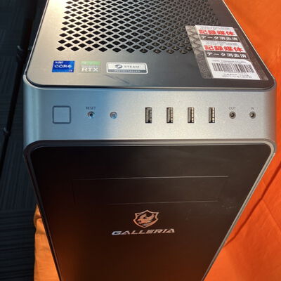 【なんば店】中古  THIRDWAVE GALLERIA XA7C-R36T (i7 12700/32GB/SSD1TB+2TB/3060Ti/WLAN) 183963【11/27値下げ!】 