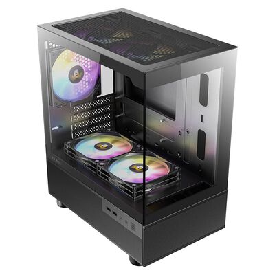 Antec  CX200M RGB ELITE (MicroATX ガラス ブラック) 
