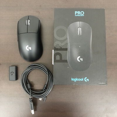 【長野稲里店】中古  Logicool PRO X SUPERLIGHT Wireless Gaming Mouse G-PPD-003WL-BK 146967 