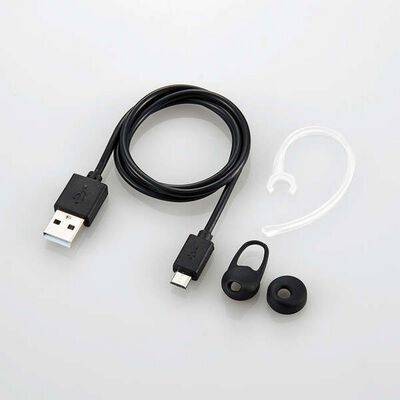 エレコム  LBT-HS11BK (Bluetoothハンズフリーヘッドセット ブラック) 