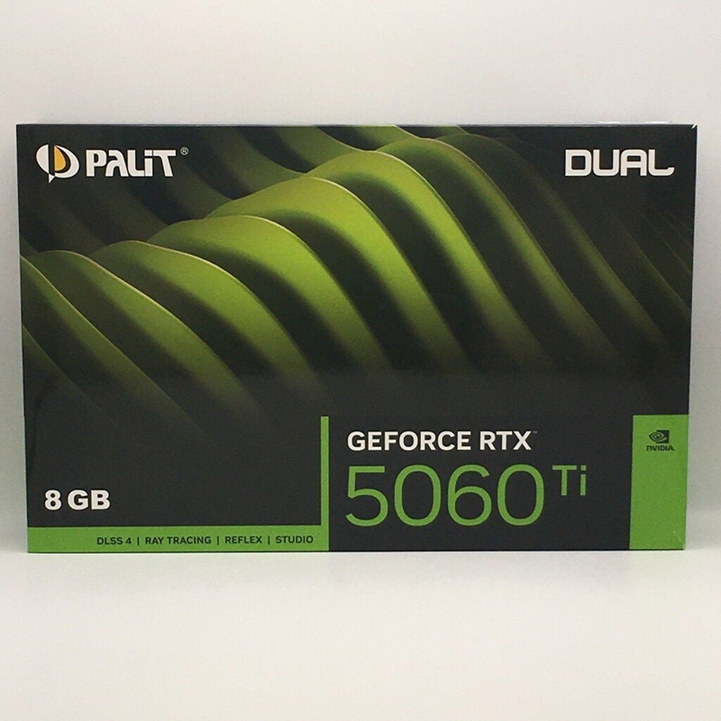 中古 Palit NE7506T019P1-GB2062D(RTX5060Ti Dual 8G) 178252 （363794