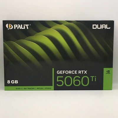 【佐賀南部バイパス店】中古  Palit NE7506T019P1-GB2062D(RTX5060Ti Dual 8G) 178252 