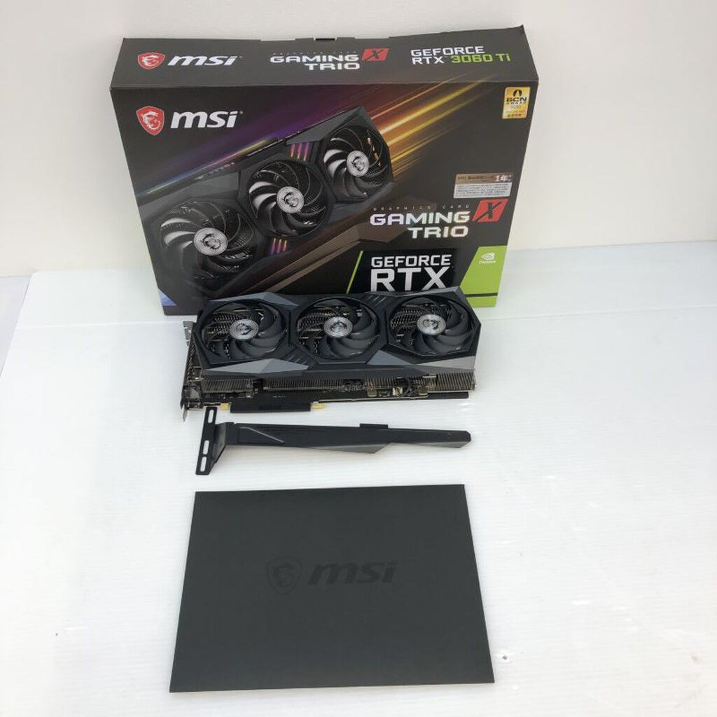 中古 MSI GeForce RTX 3060 Ti GAMING X TRIO (RTX3060Ti 8GB) 144192