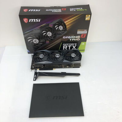 【徳島住吉店】中古  MSI GeForce RTX 3060 Ti GAMING X TRIO (RTX3060Ti 8GB) 144192 