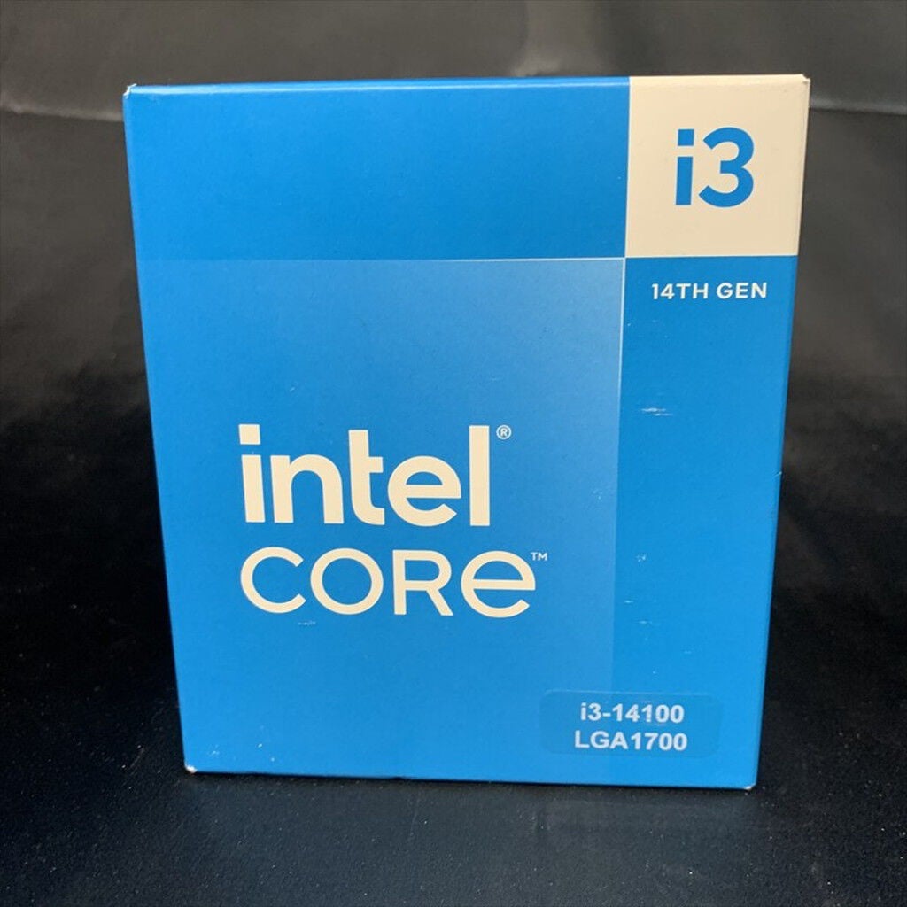 中古 INTEL Core i3 14100 (1700/3.5G/12M/C4/T8) 162955 （374689