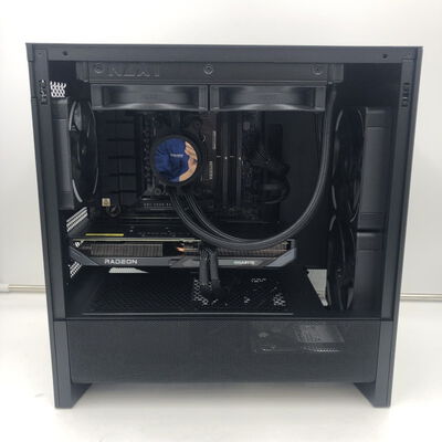 【福井日之出店】中古  NZXT 自作PC(Ryzen 7 7800X3D/32GB/SSD256GB/HDD3TB/RX9060XT 16GB) 5200001070 