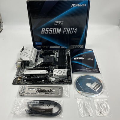 【なんば店】中古  ASRock B550M Pro4 (B550 AM4 mATX DDR4) 142938 