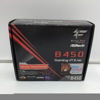中古  ASRock Fatal1ty B450 Gaming-ITX/ac(B450 AM4 mITX) 137910 