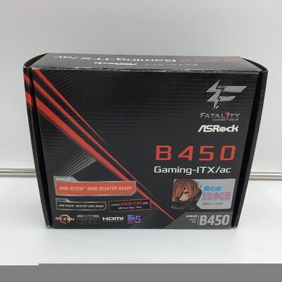 【白山FM松任店】中古  ASRock Fatal1ty B450 Gaming-ITX/ac(B450 AM4 mITX) 137910 