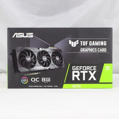 【通販センター】中古  ASUS TUF-RTX3070-O8G-GAMING（RTX3070 8GB） 3480034954 