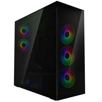 ARCTIC  Xtender VG Black ACPCC00016A (E-ATX ガラスパネル ブラック) 