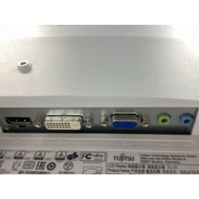 【仙台店】中古  Fujitsu VL-E22-8T　21.5インチ　ワイドモニター　1920ｘ1080（ＦＨＤ） 3240009804 