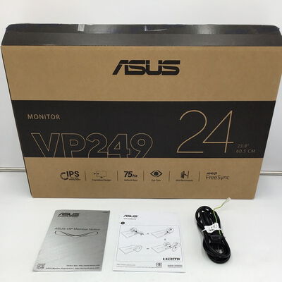 【白山FM松任店】中古  ASUS VP249HVZ (23.8"W 2H 1ms IPS) 4950002262 