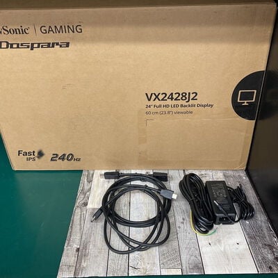 【広島店】中古  Viewsonic VX2428J2-7 (23.8"W 2H1DP IPS 240Hz) 3320004836 