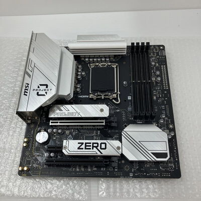 【秋葉原本店】中古  MSI B760M PROJECT ZERO (B760 mATX DDR5) 167315 
