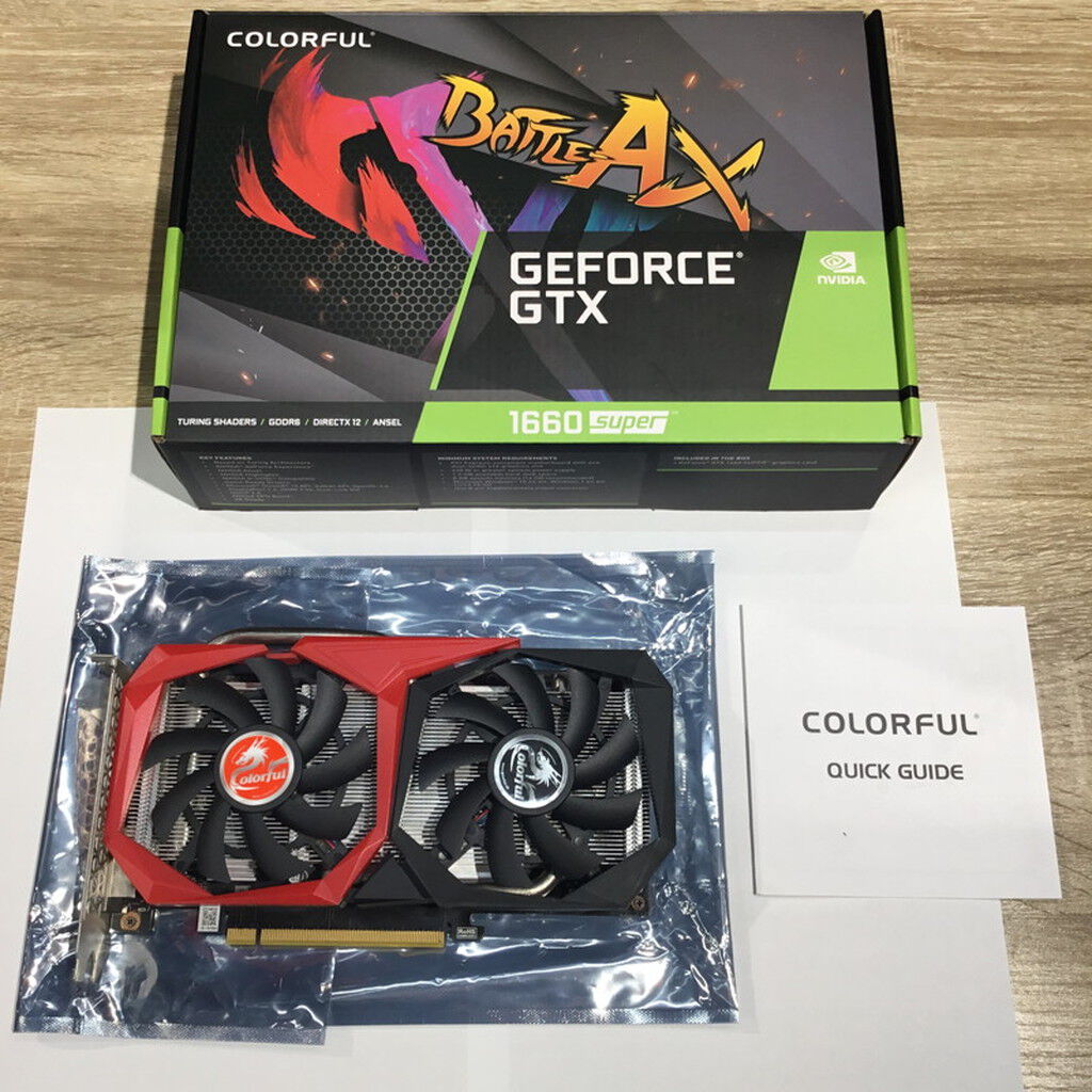 中古 Colorful GeForce GTX 1660 SUPER NB 6G-V(6GB PCI-E) 4560001667