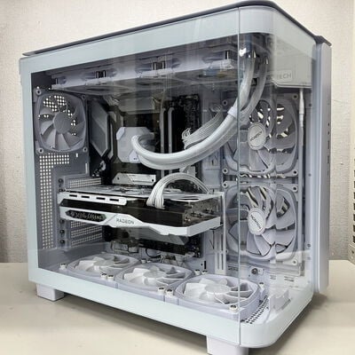 【町田店】中古  自作パソコン(Ryzen7 5700X3D/16GB/SSD1TB/RX7700XT/W11H) 3330003364 