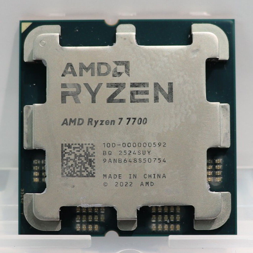 中古 AMD Ryzen 7 7700 (AM5/3.8GHz/40M/C8/T16/65W) 1460024624