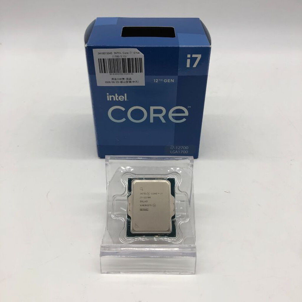 【動作品取出】Intel Core i7 12700 中古 中古 INTEL Core i7 12700 (1700/2.1G/25M/C12/T20) 3410015045