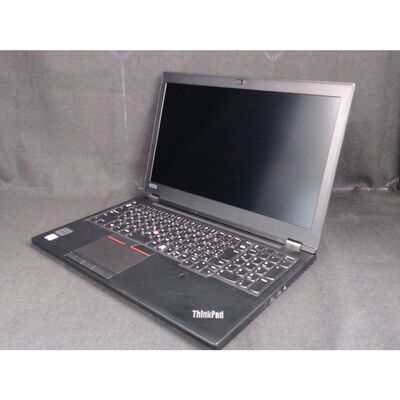 【前橋ｲﾝﾀｰｱｶﾏﾙ店】中古  Lenovo ThinkPad P52　20MAS12700 (Core i7 8750H/16GB/SSD512GB/-/NVIDIA Quadro P1000 4GB/15.6ｲﾝﾁ/1920x1080/Wi-Fi/WEBCAM/W11H64) 176658 