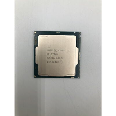 【水戸赤塚店】中古  INTEL Core i7-7700K (1151/4.20GHz/8M/C4/T8) 133190 