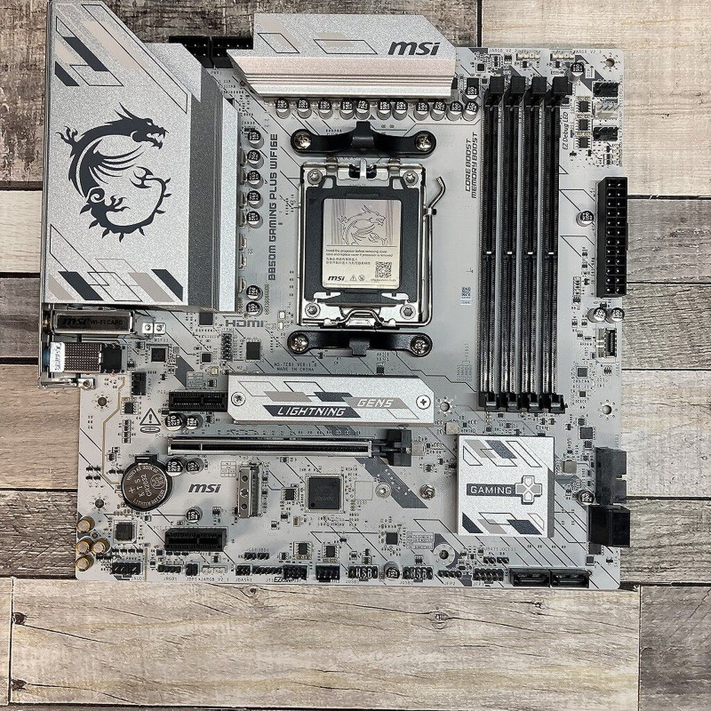 中古 MSI B850M GAMING PLUS WIFI6E (B850 AM5 mATX DDR5) 3320005275
