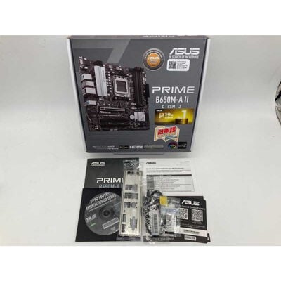 【郡山安積店】中古  ASUS PRIME B650M-A II-CSM (B650 AM5 mATX DDR5) 168298 