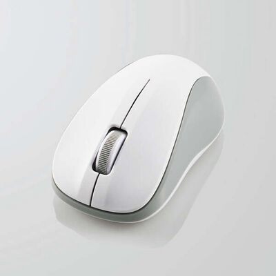 エレコム  M-BY10BRSKWH (抗菌 Bluetooth5.0 静音IRマウス Sサイズ ホワイト) 