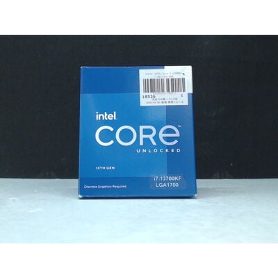 【前橋ｲﾝﾀｰｱｶﾏﾙ店】中古  INTEL Core i7 13700KF (1700/3.4G/30M/C16/T24) 152751 