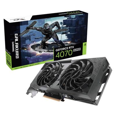 玄人志向  GG-RTX4070SP-E12GB/DF2 (GeForce RTX 4070 SUPER 12GB) 