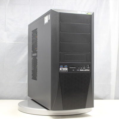 【通販センター】中古  THIRDWAVE GALLERIA KT(Intel Core i7 9700/16GB/SSD500GB/なし/NVIDIA GeForce GTX 1660 Ti 6GB/W11H64 MAR) 180938【9/4値下げ!】 