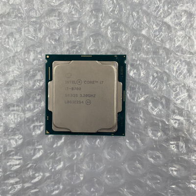 【座間相武台】中古  INTEL Core i7 8700 (1151/3.20GHz/12M/C6/T12) 136198 