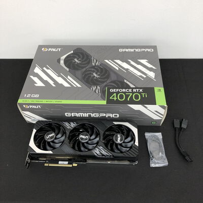 【長野稲里店】中古  Palit NED407T019K9-1043A (RTX4070Ti 12GB) 154191 