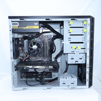 【通販センター】中古  インバースネット FRONTIER(Intel Core i7 9700F/16GB DDR4 (PC4)/SSD500GB/なし/NVIDIA GeForce RTX 2070 SUPER 8GB/W11H64 MAR) 205344 